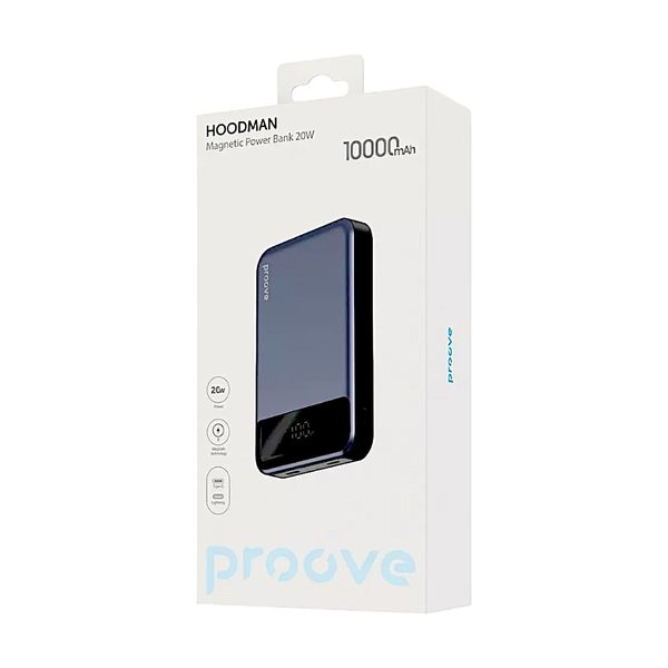 Портативная Батарея Proove Hoodman Magnetic 20W 10000mAh 154644 фото