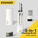 Набор для очистки девайсов ESSAGER 5 in 1 cleaning brush White and Grey 131545 фото 1