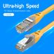 Кабель Vention Cat.6A SFTP Patch Cable 0.5M Yellow 125455 фото 2