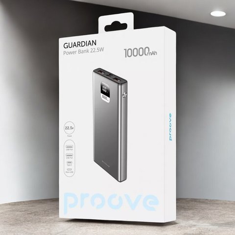 Портативна Батарея Proove Guardian 22.5W 10000mAh 135544 фото