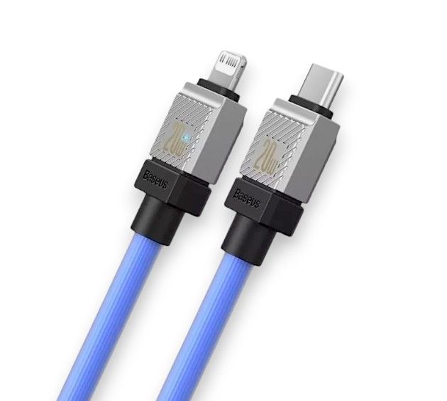 Кабель USB Baseus CoolPlay Series Type-C to Lightning 20W 1m Blue (CAKW000003) 125911 фото