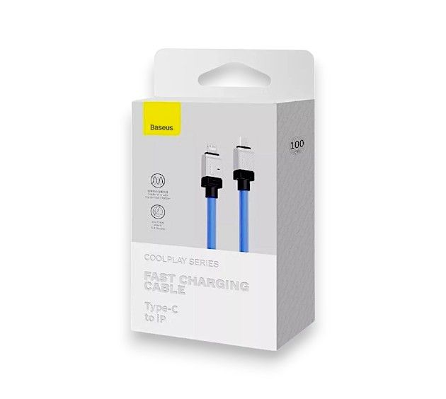 Кабель USB Baseus CoolPlay Series Type-C to Lightning 20W 1m Blue (CAKW000003) 125911 фото